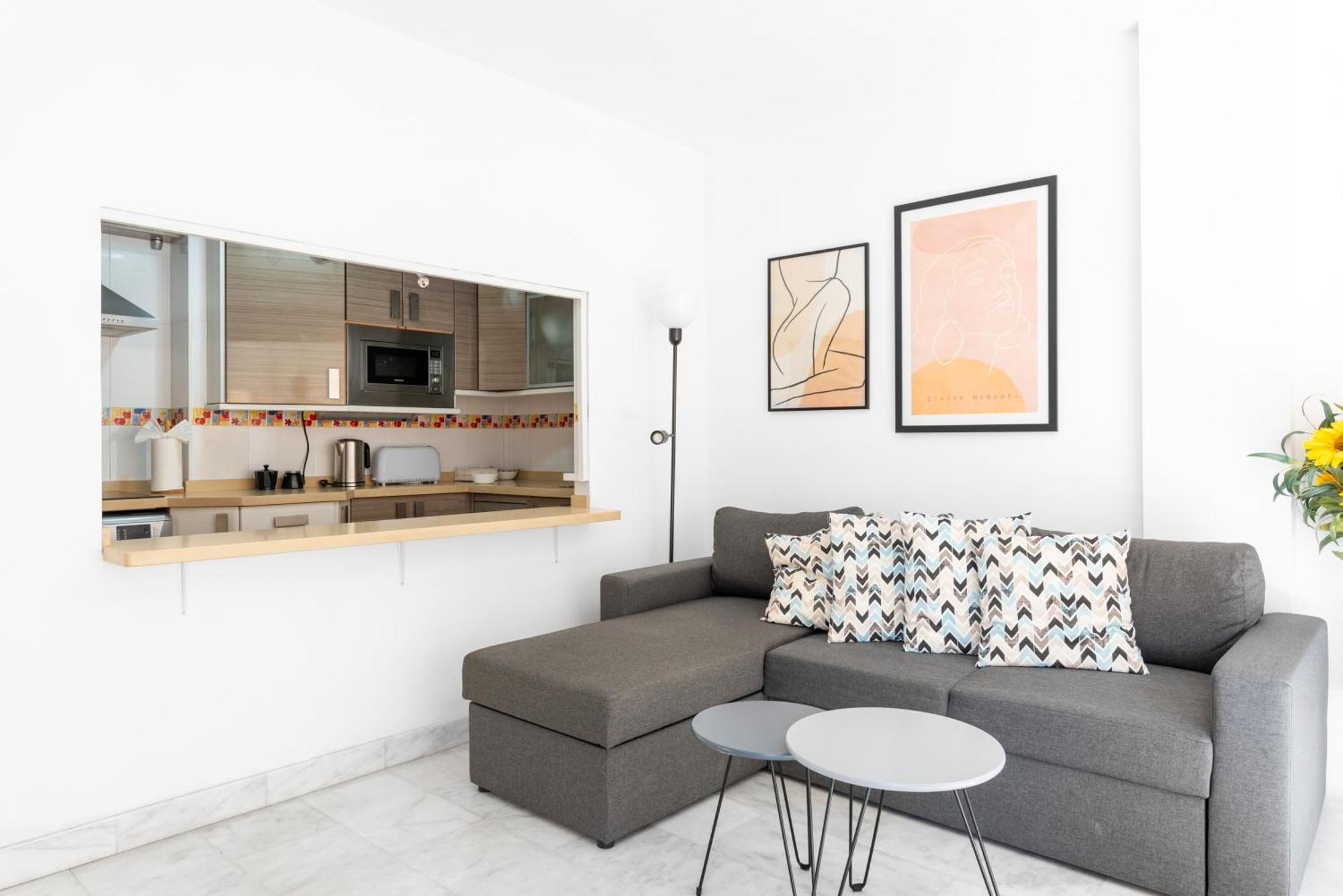 Wintowinrentals Quiet Apartment, Good Location, Free Parking 말라가 외부 사진