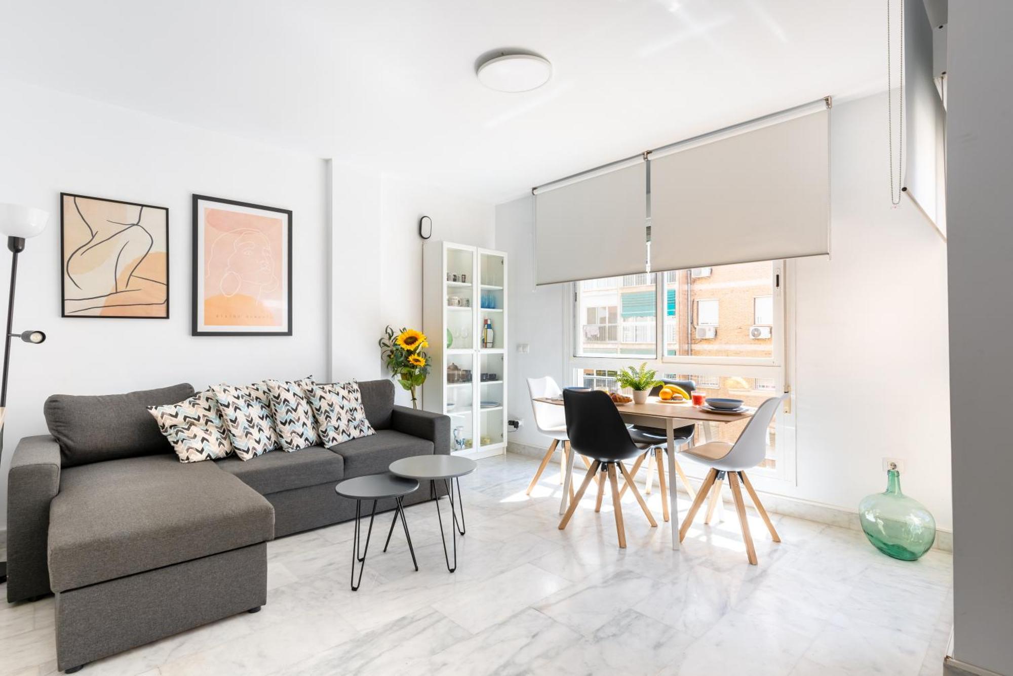 Wintowinrentals Quiet Apartment, Good Location, Free Parking 말라가 외부 사진